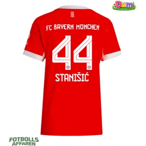 Bayern Munich Josip Stanisic #44 Hemmatröja Kvinnor 2025-26 Kortärmad